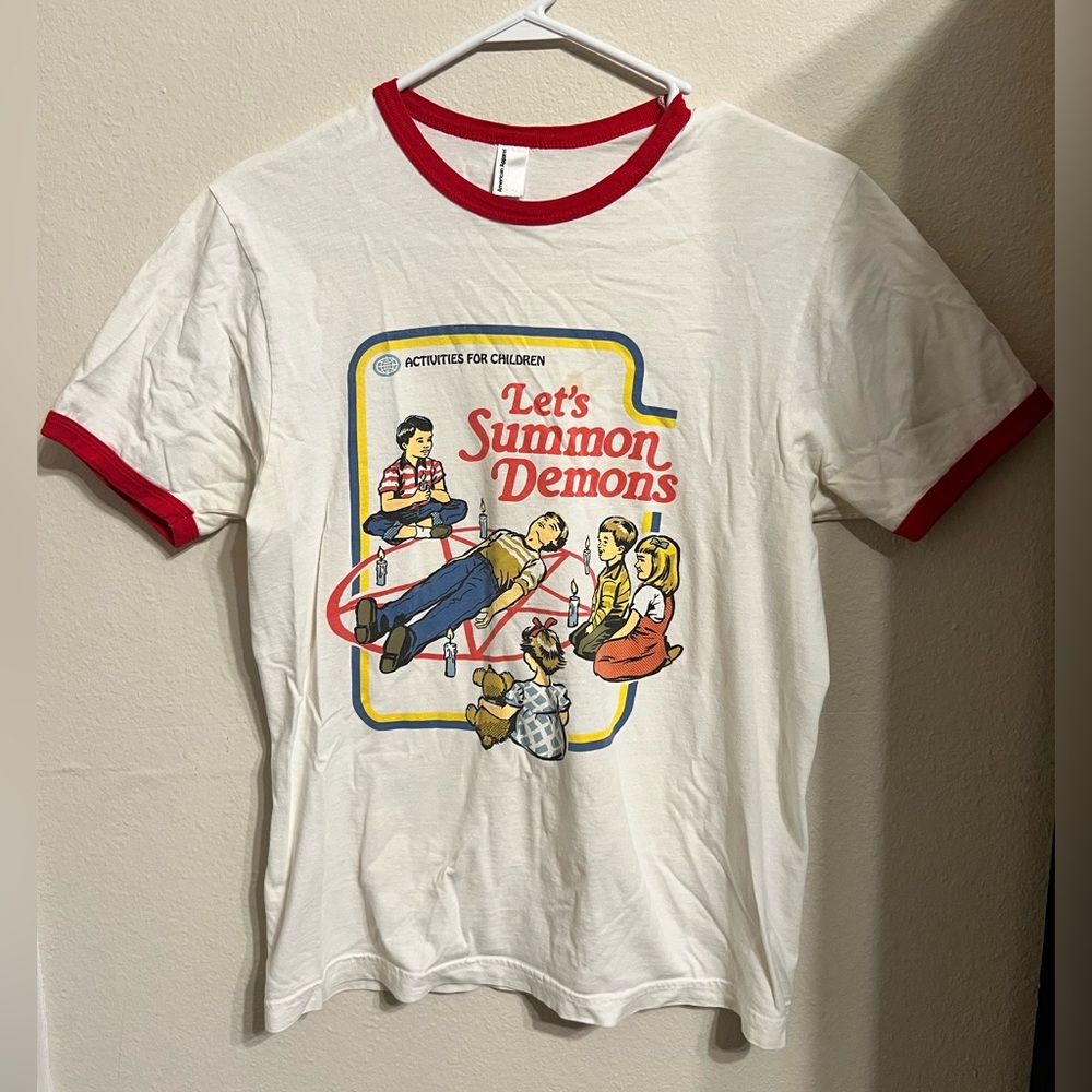 “Activities For Children: Let’s Summon Demons” T-shirt